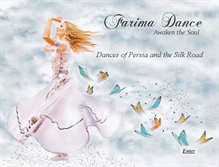 Tablet Screenshot of farimadance.com